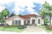 Mediterranean Style House Plan - 3 Beds 2 Baths 2010 Sq/Ft Plan #930-389 