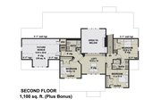 Farmhouse Style House Plan - 4 Beds 3.5 Baths 2925 Sq/Ft Plan #51-1162 