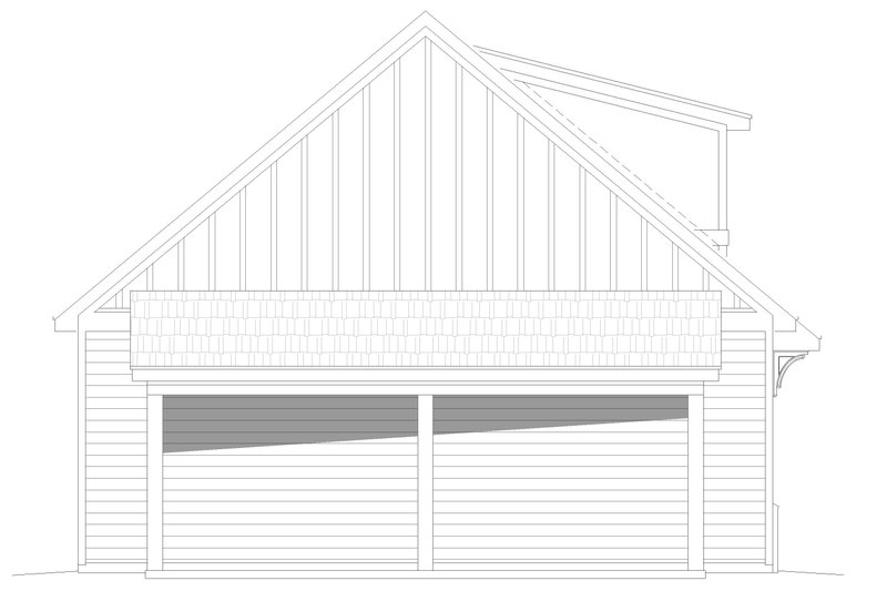 Dream House Plan - Exterior - Other Elevation 1 for Country House Plan #932-375, 0 bath