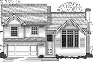 Traditional Exterior - Front Elevation Plan #67-632