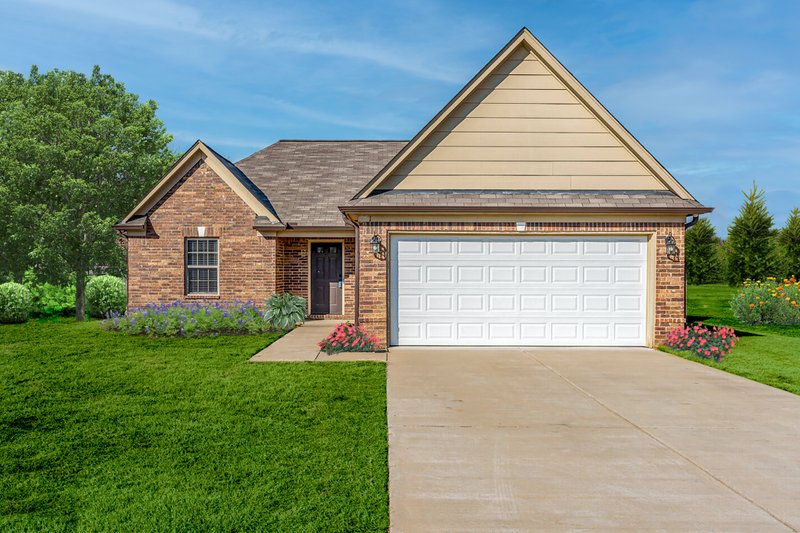 Home Plan - Ranch Exterior - Front Elevation Plan #405-353