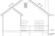 Bungalow Style House Plan - 3 Beds 2 Baths 1788 Sq/Ft Plan #30-198 