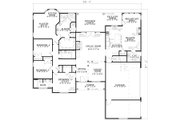 Traditional Style House Plan - 4 Beds 3 Baths 2405 Sq/Ft Plan #17-636 