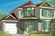 European Style House Plan - 3 Beds 1.5 Baths 1636 Sq/Ft Plan #25-2070 Exterior 