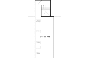 Floor Plan - Other Floor for Traditional House Plan #71-134 - 5 bed, 3.5 bath