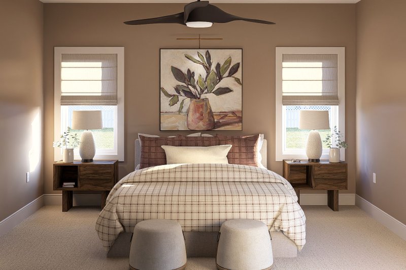 Home Plan - Interior - Bedroom for Modern House Plan #455-322 - 4 bed, 3 bath