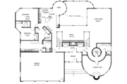 European Style House Plan - 5 Beds 9 Baths 6975 Sq/Ft Plan #60-961 