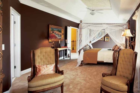 Interior - Master Bedroom for Classical House Plan #927-60 - 5 bed, 4 bath