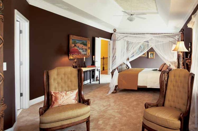 Home Plan - Interior - Master Bedroom for Classical House Plan #927-60 - 5 bed, 4 bath