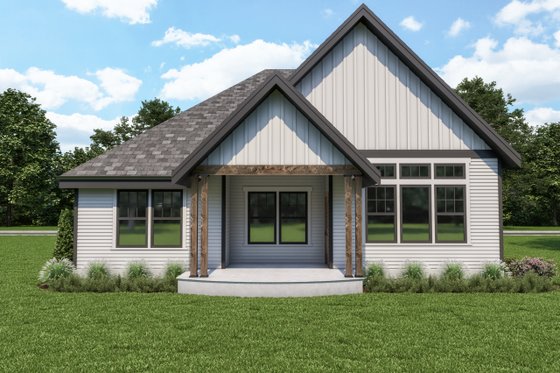 Exterior - Other Elevation for Cottage House Plan #1070-123 - 2 bed, 2 bath