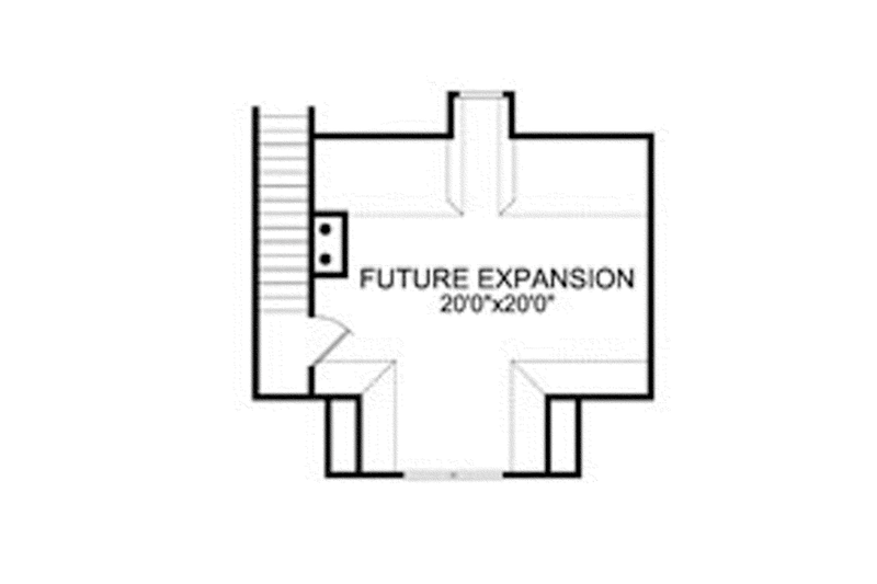 House Design - Floor Plan - Other Floor 1 for Craftsman House Plan #314-288 - 3 bed, 2.5 bath