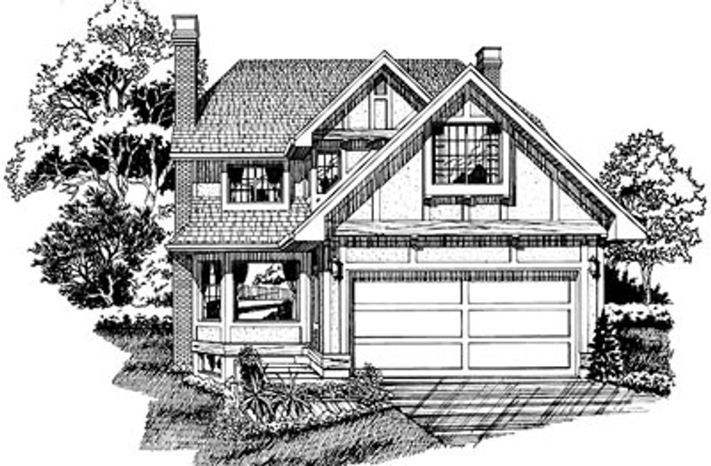 Traditional Style House Plan - 3 Beds 2.5 Baths 2257 Sq/Ft Plan #47-405 ...