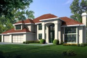 European Style House Plan - 4 Beds 3.5 Baths 4068 Sq/Ft Plan #93-212 