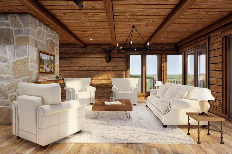 Dream House Plan - Interior - Family Room 2 for Country House Plan #923-385 - 2 bed, 2 bath
