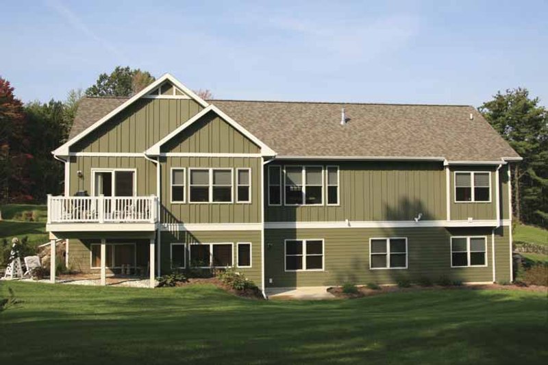 Home Plan - Exterior - Rear Elevation for Craftsman House Plan #928-129 - 3 bed, 2.5 bath