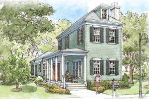 Traditional, Front Elevation