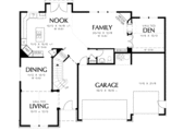 Country Style House Plan - 3 Beds 2.5 Baths 2538 Sq/Ft Plan #48-839 