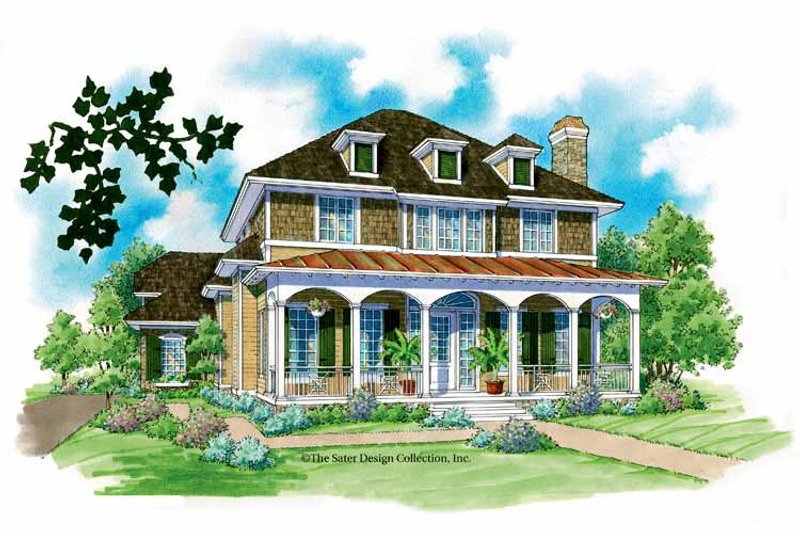 Home Plan - Classical Exterior - Front Elevation Plan #930-211