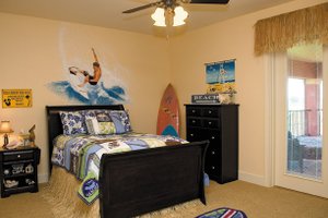 Interior - Bedroom for Mediterranean House Plan #930-355 - 6 bed, 4.5 bath