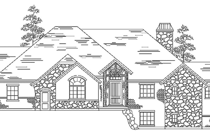 House Design - Country Exterior - Front Elevation Plan #945-32