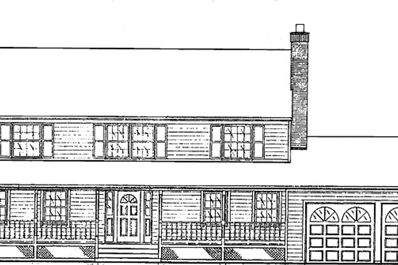 House Design - Country Exterior - Front Elevation Plan #320-1507