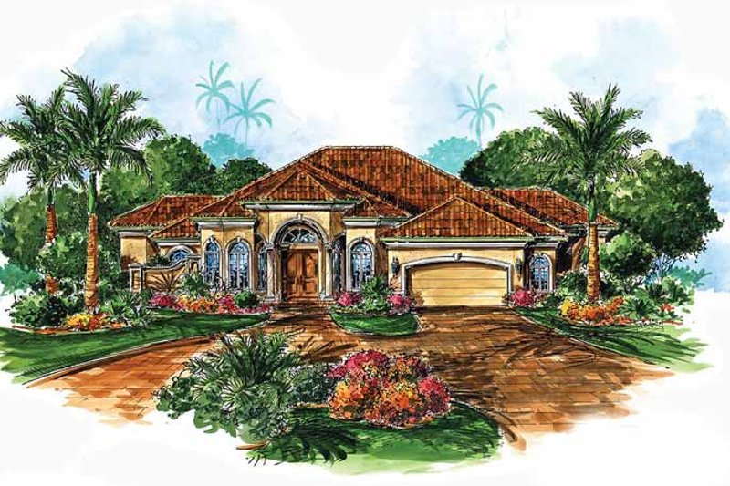 Architectural House Design - Contemporary Exterior - Front Elevation Plan #1017-20