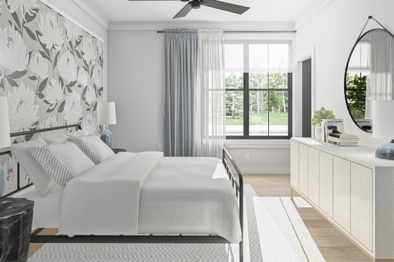 Interior - Bedroom for Farmhouse House Plan #455-239 - 5 bed, 4 bath