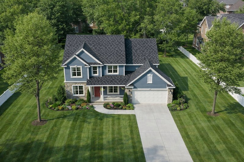 Home Plan - Exterior - Front Elevation 3 for Traditional House Plan #20-2090 - 4 bed, 2.5 bath