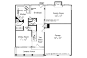 Country Style House Plan - 4 Beds 2.5 Baths 1928 Sq/Ft Plan #927-651 