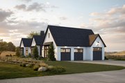 Farmhouse Style House Plan - 2 Beds 2.5 Baths 3598 Sq/Ft Plan #1114-92 Exterior 
