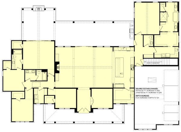 Farmhouse Floor Plan - Other Floor Plan #430-406