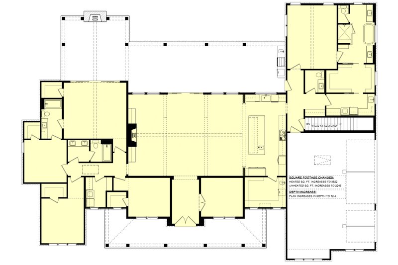 Dream House Plan - Farmhouse Floor Plan - Other Floor Plan #430-406