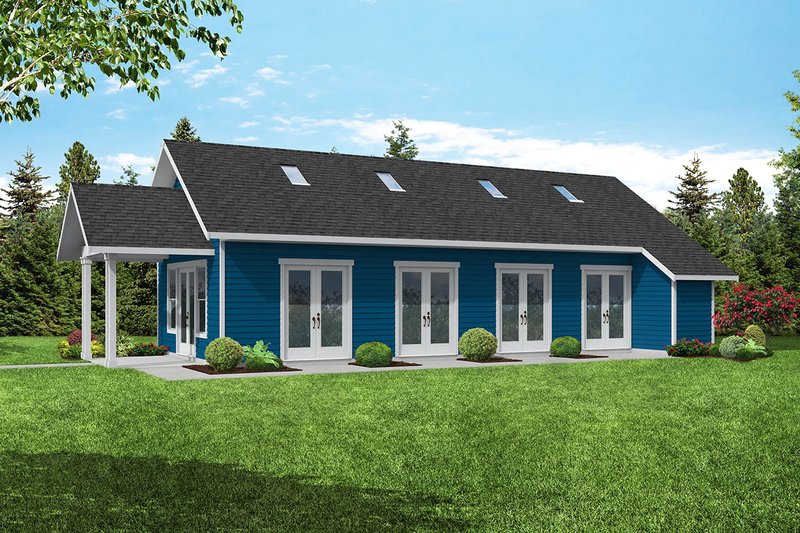 Dream House Plan - Craftsman Exterior - Front Elevation Plan #124-1339