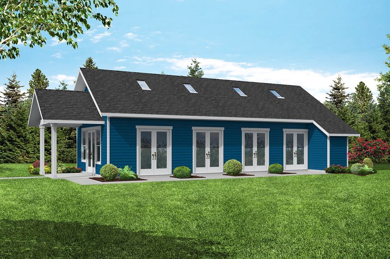 Home Plan - Craftsman Exterior - Front Elevation Plan #124-1339