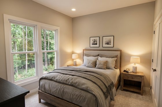 Interior - Bedroom for Craftsman House Plan #51-1531 - 3 bed, 2 bath