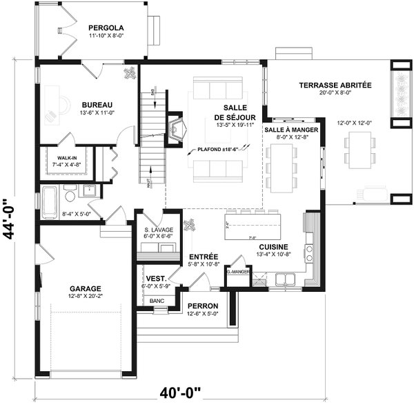 Home Plan - Modern Floor Plan - Other Floor Plan #23-2308