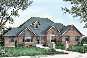 Traditional Exterior - Front Elevation Plan #101-103
