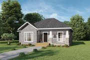 Country Style House Plan - 3 Beds 2 Baths 1327 Sq/Ft Plan #44-177 