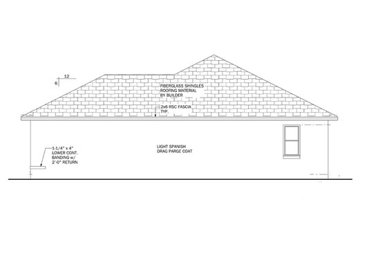 Floor Plan - Other Floor for Mediterranean House Plan #1058-33 - 3 bed, 2 bath