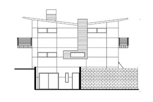 Exterior - Other Elevation for Traditional House Plan #484-13 - 3 bed, 3 bath