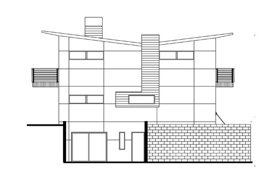Exterior - Other Elevation for Traditional House Plan #484-13 - 3 bed, 3 bath