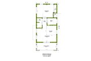 Adobe / Southwestern Style House Plan - 1 Beds 1 Baths 499 Sq/Ft Plan #1106-148 Floor 
