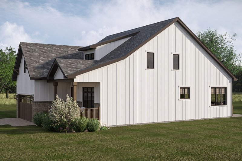Architectural House Design - Exterior - Other Elevation for Craftsman House Plan #455-795 - 4 bed, 4 bath