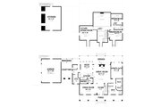 Southern Style House Plan - 3 Beds 2.5 Baths 2590 Sq/Ft Plan #76-131 