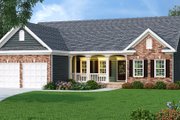 Traditional Style House Plan - 3 Beds 2 Baths 1566 Sq/Ft Plan #419-173 
