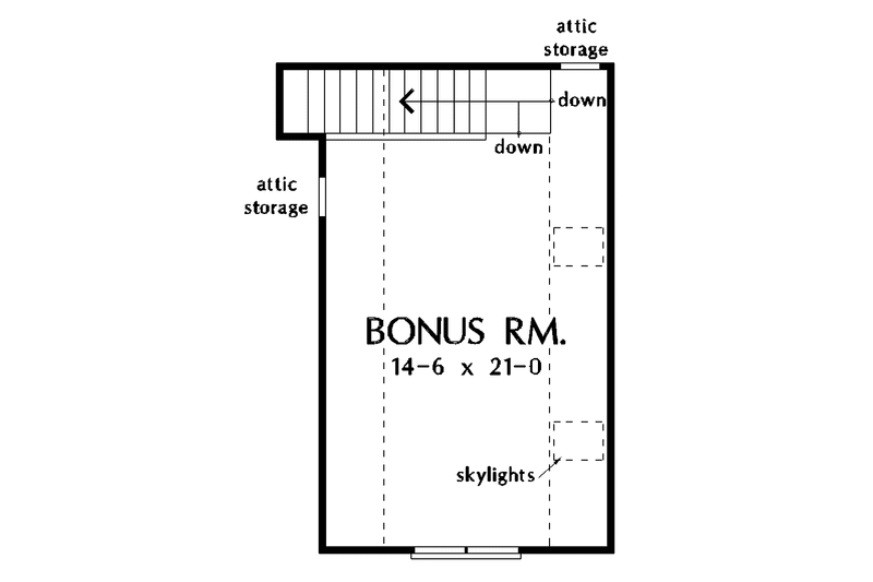 Home Plan - Floor Plan - Other Floor 1 for Country House Plan #929-347 - 4 bed, 3 bath
