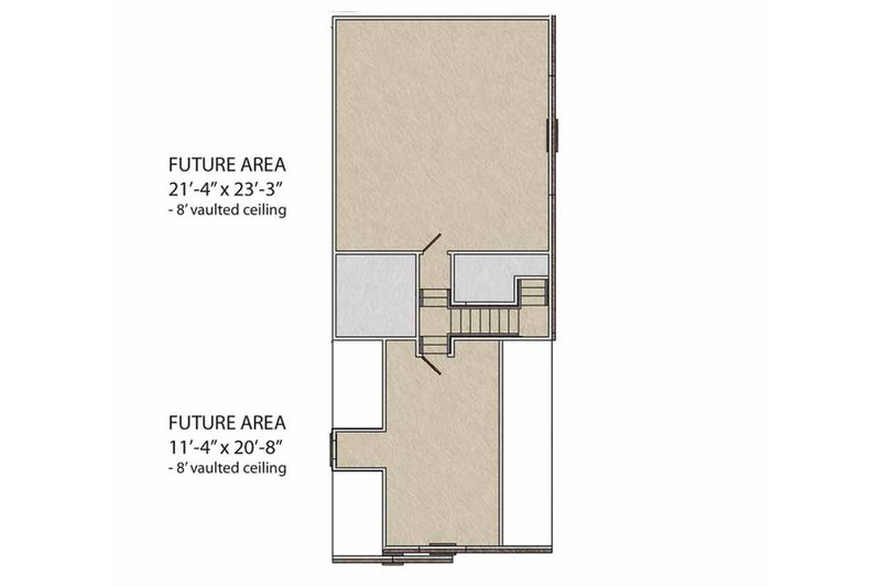 Home Plan - Floor Plan - Upper Floor for Traditional House Plan #56-691 - 3 bed, 2.5 bath