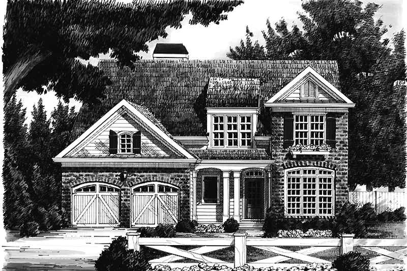 House Plan Design - Exterior - Front Elevation 3 for Country House Plan #927-667 - 4 bed, 2.5 bath