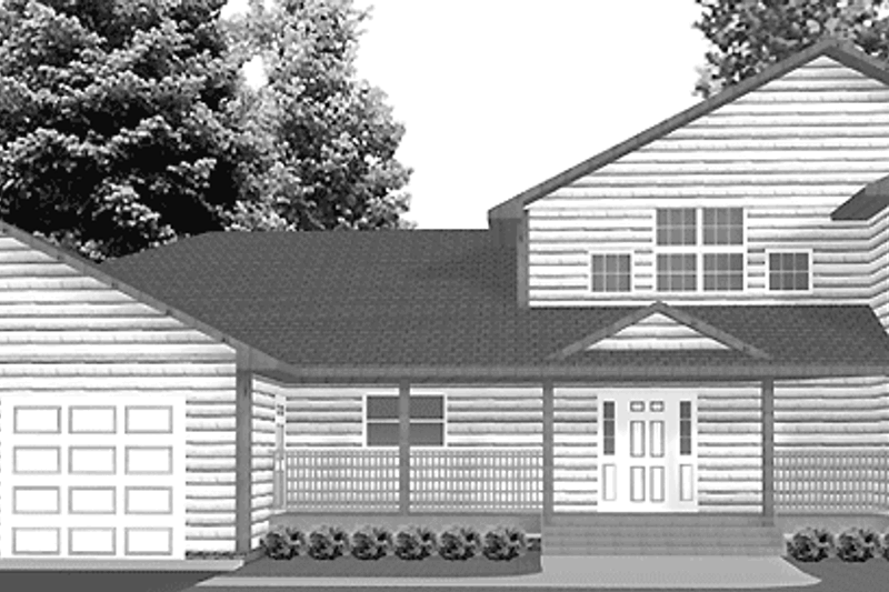 House Plan Design - Country Exterior - Front Elevation Plan #980-5