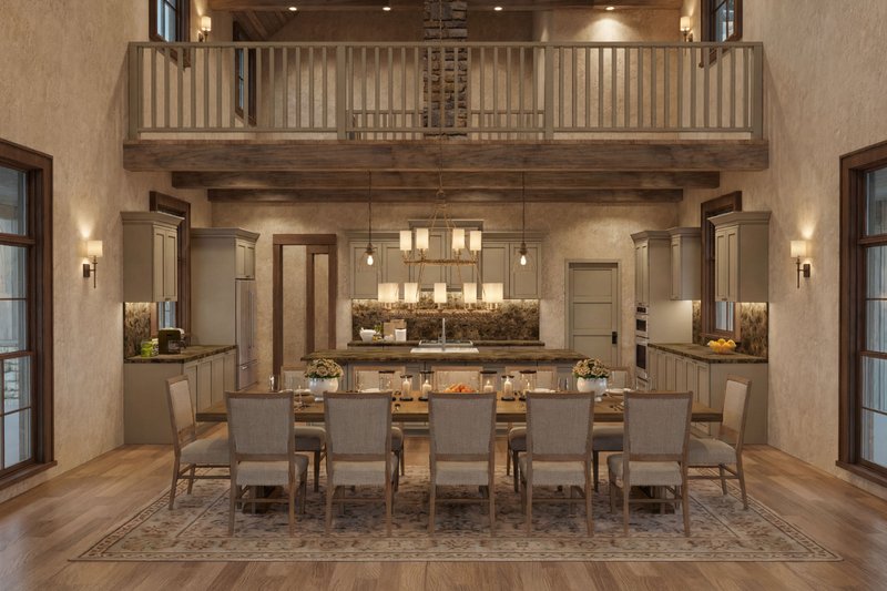 Home Plan - Interior - Dining Room 3 for Farmhouse House Plan #923-496 - 4 bed, 4.5 bath
